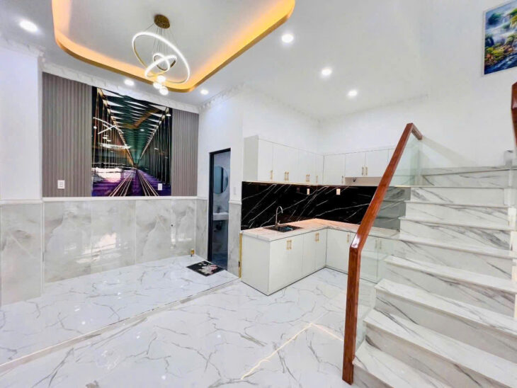 🔥 NHÀ 3 TẦNG GIÁ MỀM – GIÁP THỦ ĐỨC – 100M² THỔ CƯ – SỔ RIÊNG 🔥