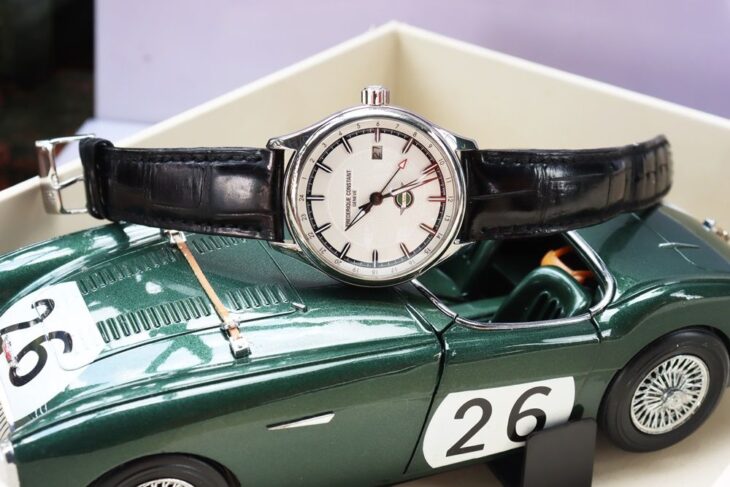 Frederique Constant Vintage Rally Healey giờ GMT FC-350HS5B6 Automatic Size 40mm Fullbox