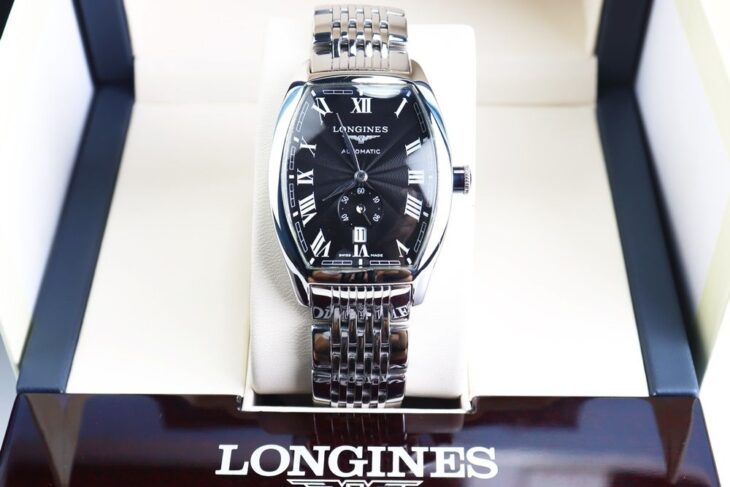 ĐH Nam : Longines Evidenza L2.642.4.51.6 Automatic, coc số la mã, Size 39mm Fullbox
