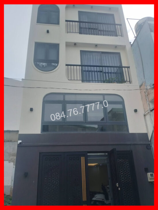 BÁN NHÀ 4 TẦNG 5 PN, 5 WC – GÒ VẤP – 40M2, 5.2x8m – 5.8 TỶ – SỔ HỒNG CHÍNH CHỦ