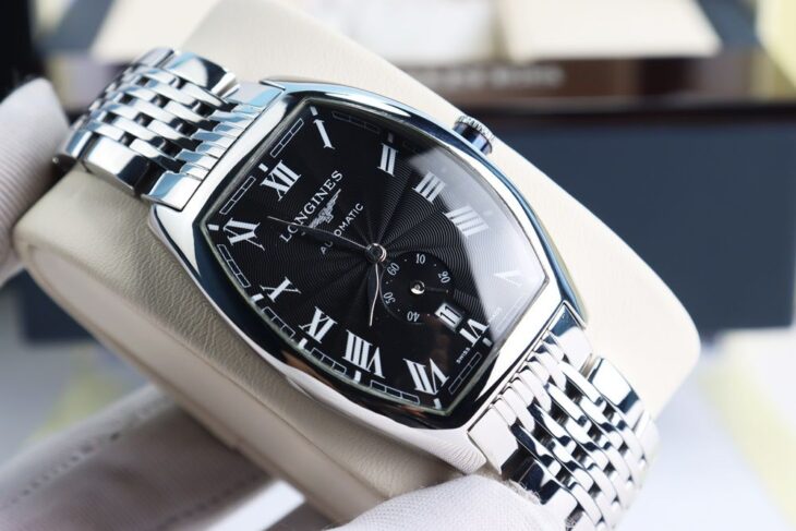 ĐH Nam : Longines Evidenza L2.642.4.51.6 Automatic, coc số la mã, Size 39mm Fullbox
