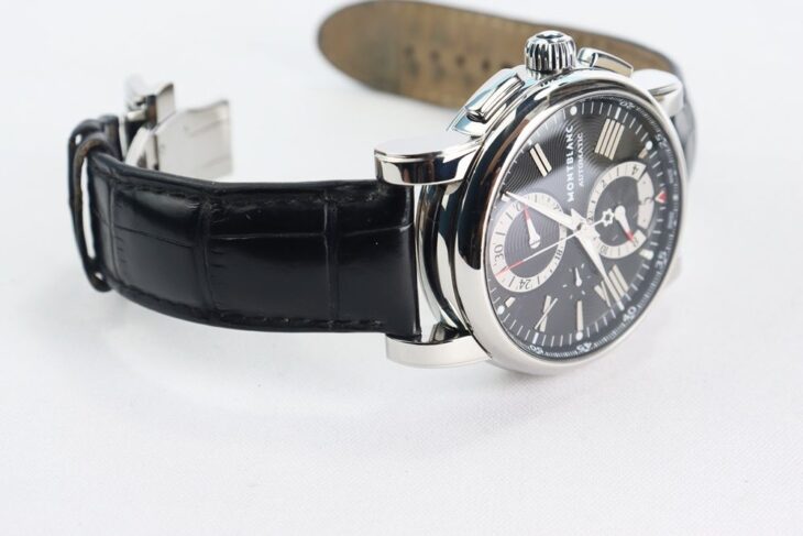 Đồng Hồ Nam : Montblanc Star 4810 Chronograph Automatic, bản dây da, Size 44mm – Fullbox.