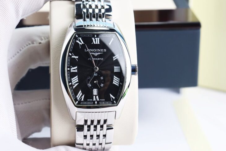 ĐH Nam : Longines Evidenza L2.642.4.51.6 Automatic, coc số la mã, Size 39mm Fullbox