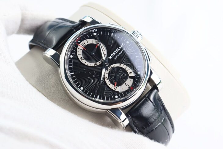Đồng Hồ Nam : Montblanc Star 4810 Chronograph Automatic, bản dây da, Size 44mm – Fullbox.