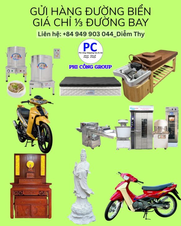 GHÉP HÀNG CÁ NHÂN GỬI ĐI NƯỚC NGOÀI BẰNG ĐƯỜNG BIỂN