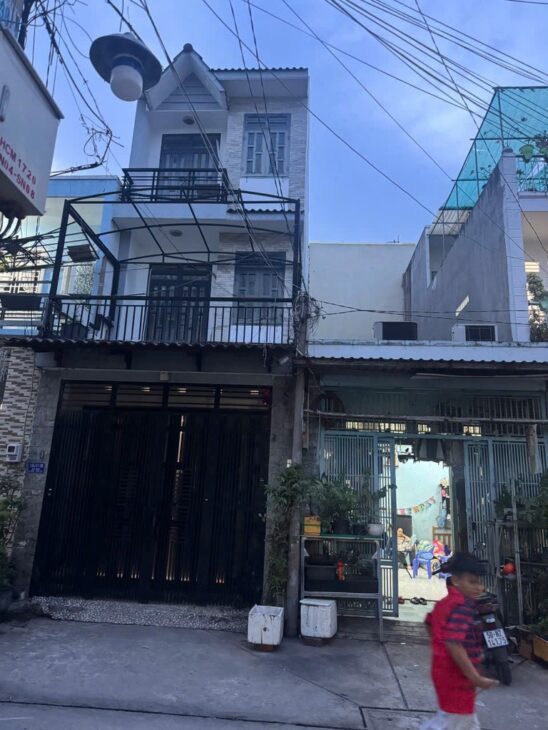 BÁN NHÀ – CHỢ GÒ XOÀI – BÌNH TÂN – 3 TẦNG – 4X13M – HẺM XE TẢI – NHỈNH 5 TỈ