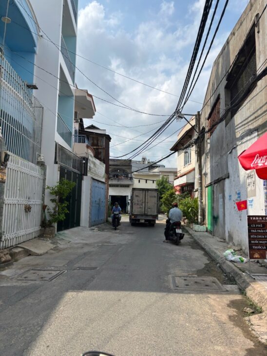 BÁN NHÀ – HÒA BÌNH – TÂN PHÚ – 60M2 (4X15) – HẺM 7M THÔNG – 2 TẦNG BTCT – NHỈNH 7 TỈ