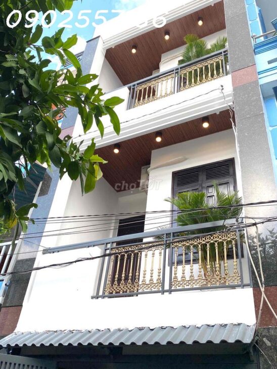 Nhà bán khu víp Phường 5, Gò Vấp, DT 4 x 16, 3 tầng, Đường 6m, Giá hơn 7 tỷ