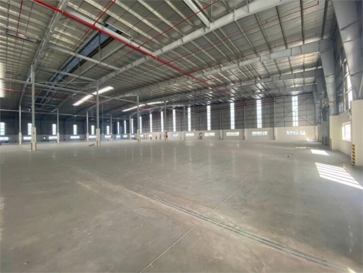 Nhà xưởng hiện đại, kết hợp hệ sinh thái không gian Sản xuất an ninh. tiếp nhận đa ngành nghề