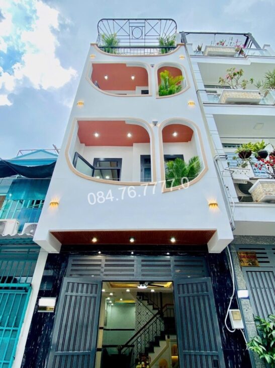 BÁN NHÀ HXH 4 TẦNG, 4PN, 4WC – QUANG TRUNG, GÒ VẤP – 5.7 TỶ – 33M2 – NHÀ MỚI ĐẸP – LIỀN KỀ TIỆN ÍCH