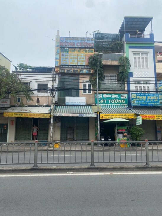 BÁN NHÀ – MĂT TIỀN BÀ HOM – CHỢ PHÚ LÂM – QUÂN 6 – 4 X 19M – 13 TỈ