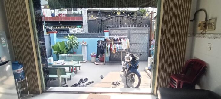 KẸT TIỀN BÁN GẤP NHÀ ĐƯỜNG HOÀI THANH, [P14, Q8] DT: 113.3M2( 5.2 X 22M) SÁT BÊN CHỢ, CHỈ 5.2 TỶ.