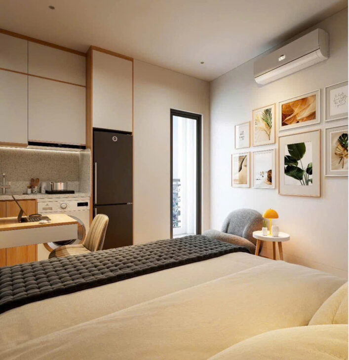 CĂN HỘ DÒNG TIỀN (CCMN) PHỐ BÙI XƯƠNG TRẠCH, NGÕ THOÁNG, DOANH THU 60TR/ THÁNG, THANG MÁY, ĐỦ PCCC,