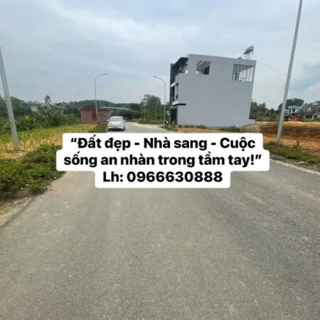 Lô góc 2 mặt tiền đât phân lô thôn 4 Lưỡng Vượng 225m2