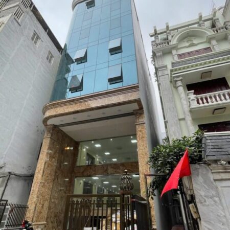 Bán Tòa BUILDING-Lô Góc Mặt Phố Khu Thái Hà (Trung Liệt) 267m/8Tầng/MT 8m 145 Tỷ