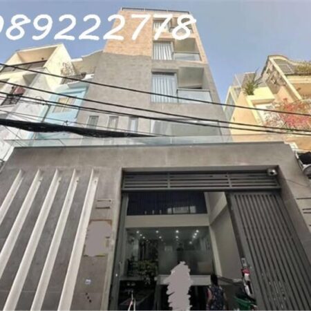 CHDV KHU PHAN XÍCH LONG -P7 – 7 TẦNG, CÓ HẦM, THANG MÁY – 12 PHÒNG + 1 MBKD – 128M2 (5.6×23) – HXH