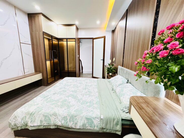 BÁN NHÀ ĐẸP BÙI XƯƠNG TRẠCH, 5 TẦNG FULL NỘI THẤT, NGOZ BA GÁC GIÁ CHỈ 7,39 TỶ.