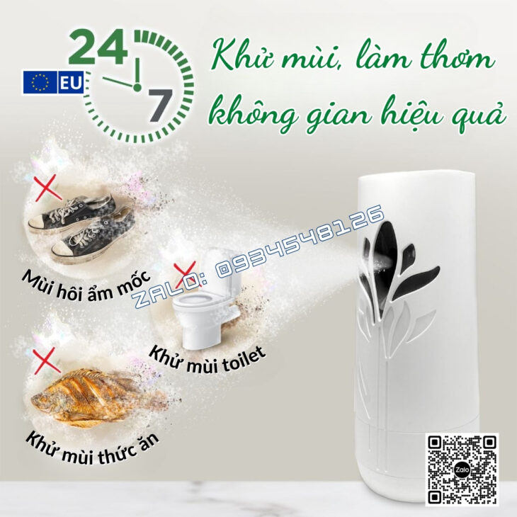 MÁY XỊT TINH DẦU THƠM PHÒNG TỰ ĐỘNG AIR WICK 250ml, HỖ TRỢ KHỬ MÙI, NHẬP KHẨU CHÂU ÂU CHÍNH HÃNG