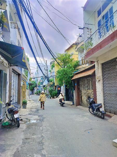 BÁN NHÀ TÂN QUÝ TÂN PHÚ – HẺM XE HƠI THÔNG – NGANG HIẾM 5.5M – 4 TẦNG BTCT – 80M – CHỈ 8.2 TỶ