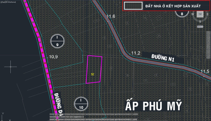 Bán nhà vườn 1/ đường 437 – 1653m2 – 30×59 – 300m2 thổ cư – xã Phú Hòa Đông – Củ Chi