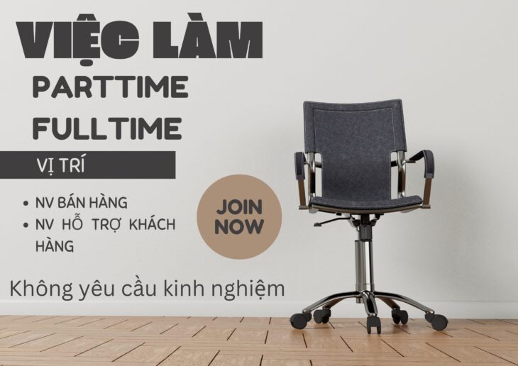 Việc Làm Bán hàng Tuyển Nữ Nhân Viên PARTTIME/FULLTIME Quận 12
