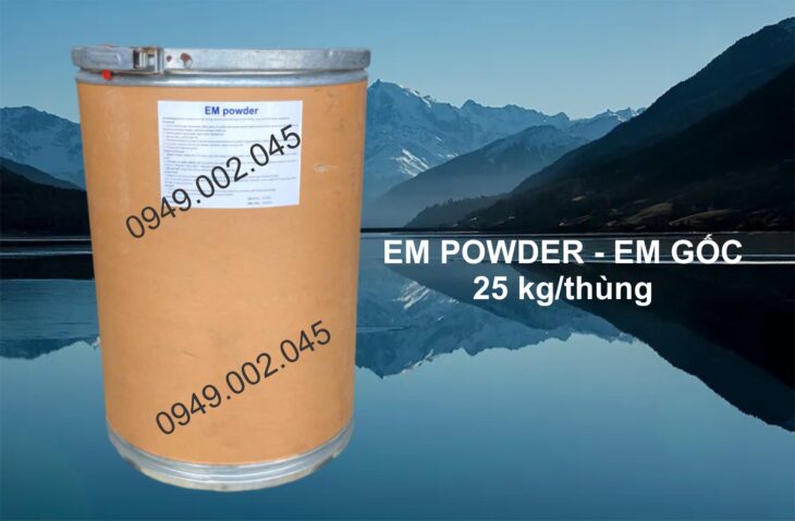 EM Powder (EM gốc) – Xử lý đáy mạnh mẽ, cắt tảo hiệu quả