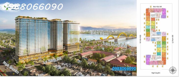 rao bán Căn Hộ trên Đầu Cầu Rồng Đà Nẵng – Legend City
