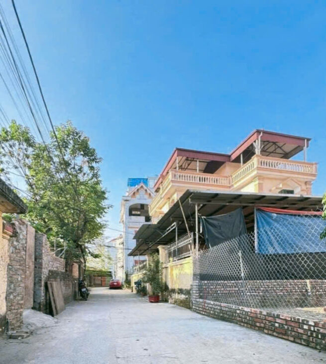 Bán Đât Kim Chung 58m2,mặt tiền4.6m,ô tô tránh