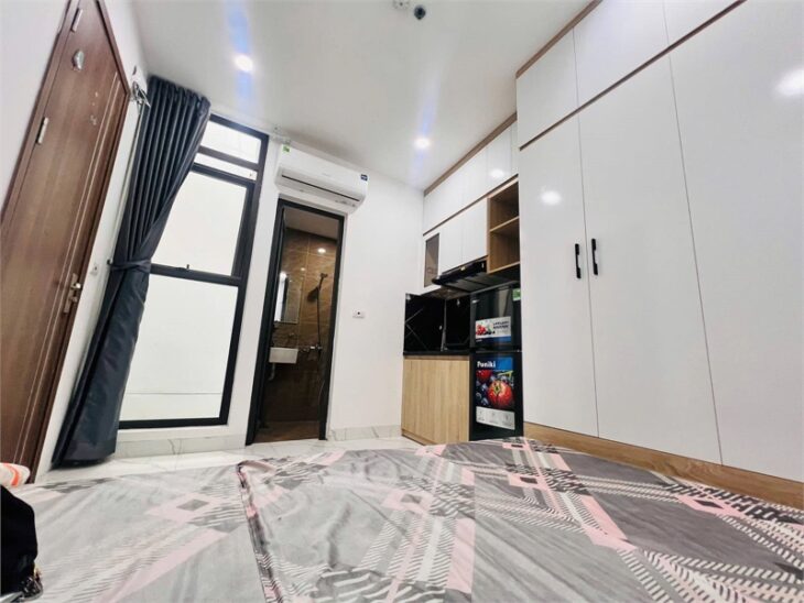 Bán Nhà52m² x 7 Tầng Thang Máy – Ngõ 205 Xuân Đỉnh – MT 4.7m – Dòng Tiền 80 Triệu/Tháng – Chỉ 15.8