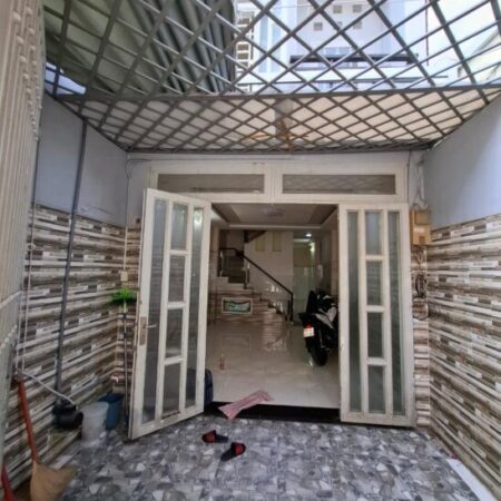 CHỈ 4.55 TỶBÁN GẤP NHÀ RẼ VÀO Ở NGAY PHẠM THẾ HIỂN [P6, Q8] 54.1M2 (3.8X14M) 3T, 4PN