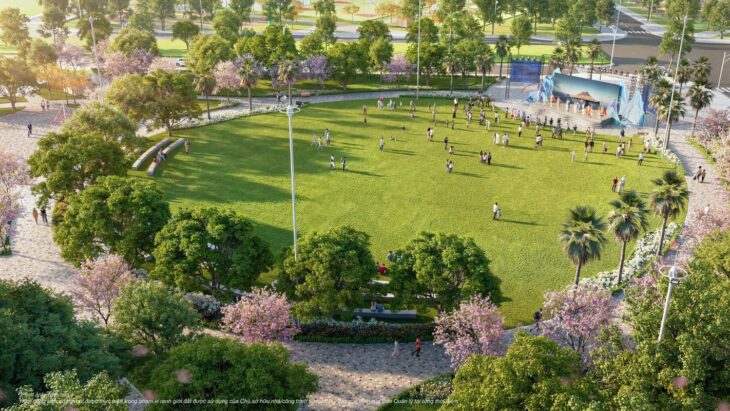 Biệt thự Song Lập 228m giá 44 tỷ, xây thô hoàn thiện mặt ngoài Vinhomes Đan Phượng