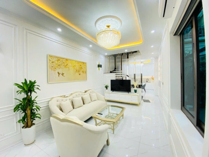 LÔ GÓC LÁNG TRUNG LÁNG HẠ – NHÀ ĐẸP DT 53m2 4 tầng mặt tiền 4.1m Giá 14.2 tỷ