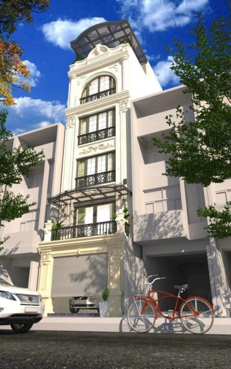 BÁN BIỆT THỰ LIỀN KỀ 5 TẦNG, 83M2, THANG MÁY VỊ TRÍ VÀNG LA KHÊ – HÀ ĐÔNG – GIÁ 19.5 TỶ – SỔ ĐỎ