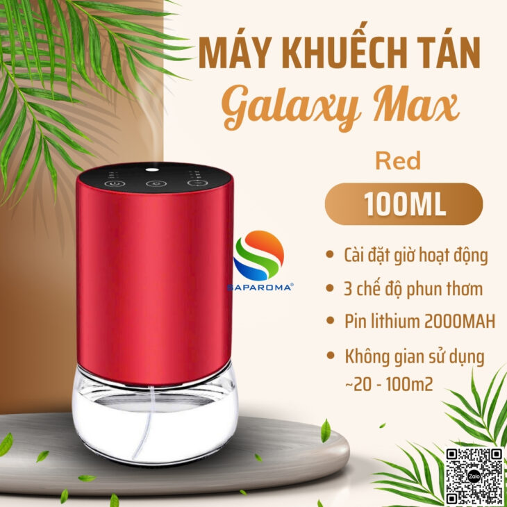 Máy tạo hương thơm công nghệ cao SAPAROMA hỗ trợ khử mùi, thơm phòng, đẳng cấp