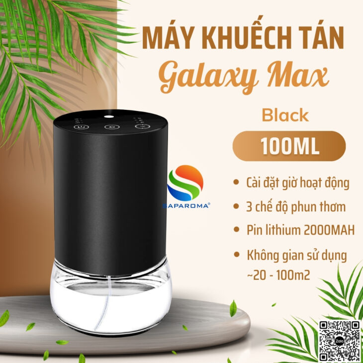Máy tạo hương thơm công nghệ cao SAPAROMA hỗ trợ khử mùi, thơm phòng, đẳng cấp