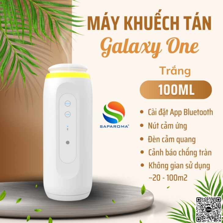 Máy khuếch tán tinh dầu trực tiếp SAPAROMA cài đặt App Bluetooth, tiết kiệm tinh dầu, sang trọng