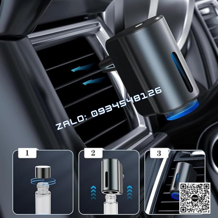 MÁY KHUẾCH TÁN TINH DẦU TỰ ĐỘNG CÀI CỬA GIÓ Ô TÔ GALAXY CAR PRO, HỖ TRỢ KHỬ MÙI XE HƠI