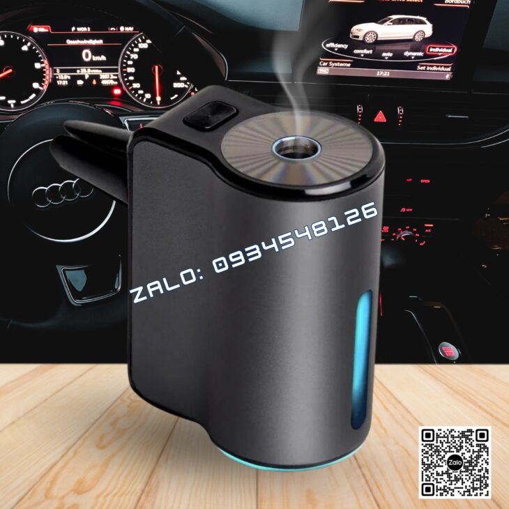 MÁY KHUẾCH TÁN TINH DẦU TỰ ĐỘNG CÀI CỬA GIÓ Ô TÔ GALAXY CAR PRO, HỖ TRỢ KHỬ MÙI XE HƠI
