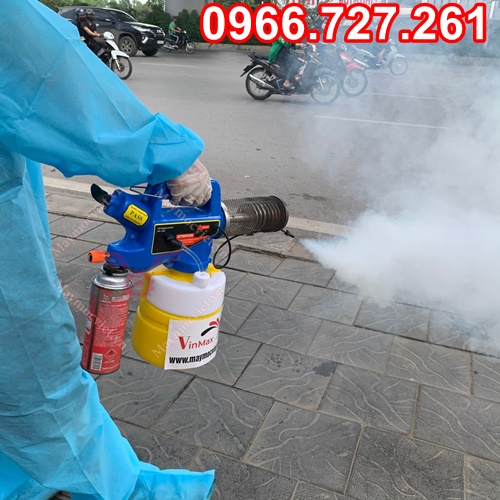 Máy phun khói mini chạy gas