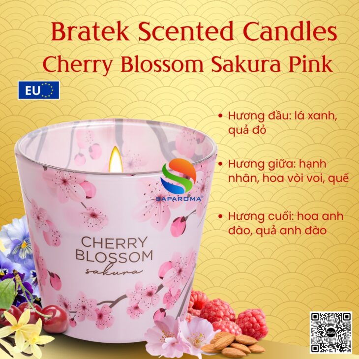 Nến thơm thiên nhiên cao cấp Bartek Candles 115g, hỗ trợ khử mùi, thơm phòng, decor trang trí