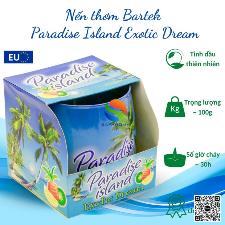 Nến thơm phòng cao cấp Bartek Candles 130g, quà tặng ý nghĩa, thơm phòng, hỗ trợ khử mùi