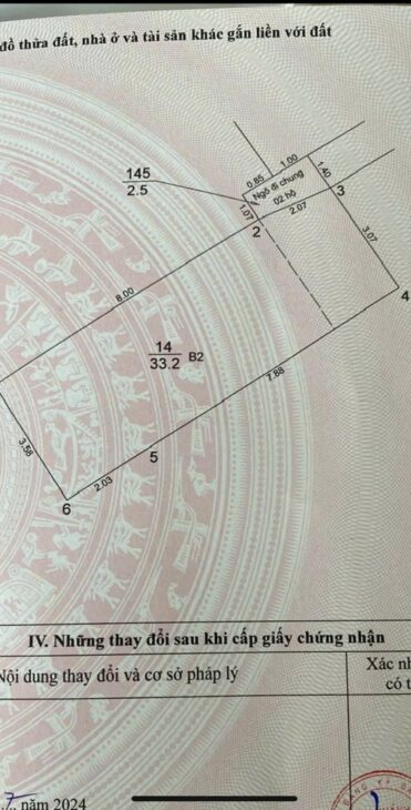 Bán nhà 3 tầng, 4PN, 3WC, 36m², Nghi Tàm, Tây Hồ – 7.6 tỷ