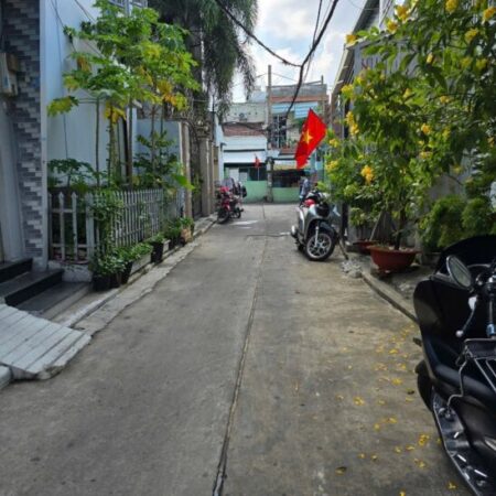 BÁN NHÀ – THẠCH LAM – TÂN PHÚ – 91M2 – NGANG 6M – HẺM Ô TÔ – CHỈ 7.5 TỈ TL