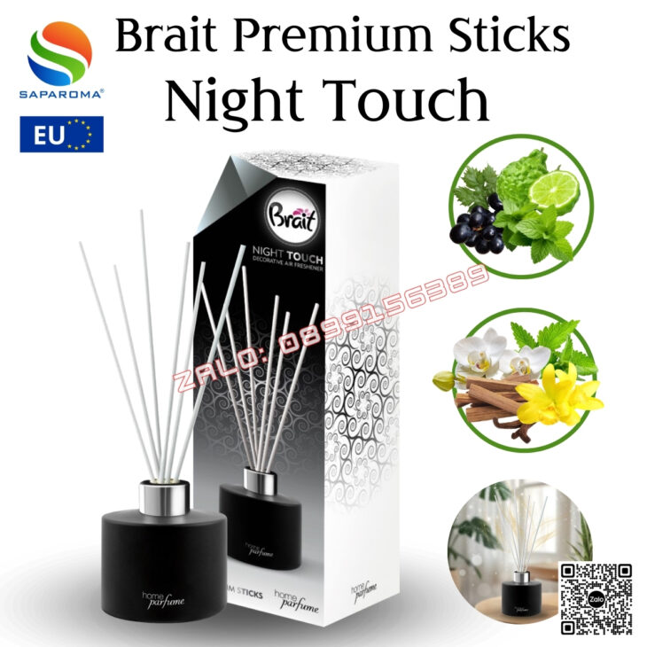 Tinh dầu khuếch tán cao cấp BRAIT 100ml thơm phòng, sang trọng, nhập khẩu Châu Âu