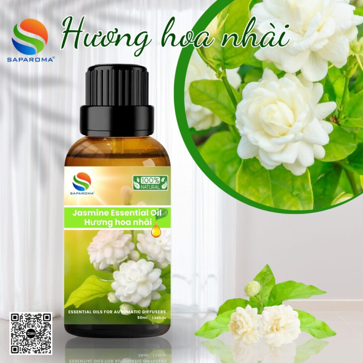 Tinh dầu thiên nhiên cao cấp SAPAROMA , hương thơm nhẹ nhàng, thư giãn, giúp ngủ ngon