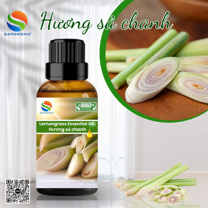 Tinh dầu thiên nhiên cao cấp SAPAROMA , hương thơm nhẹ nhàng, thư giãn, giúp ngủ ngon