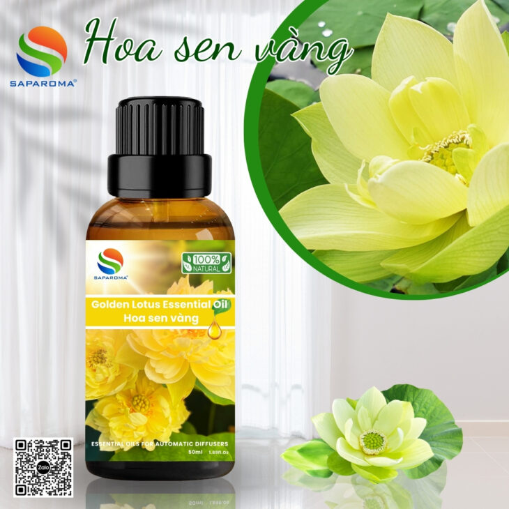 Tinh dầu thiên nhiên cao cấp SAPAROMA , hương thơm nhẹ nhàng, thư giãn, giúp ngủ ngon