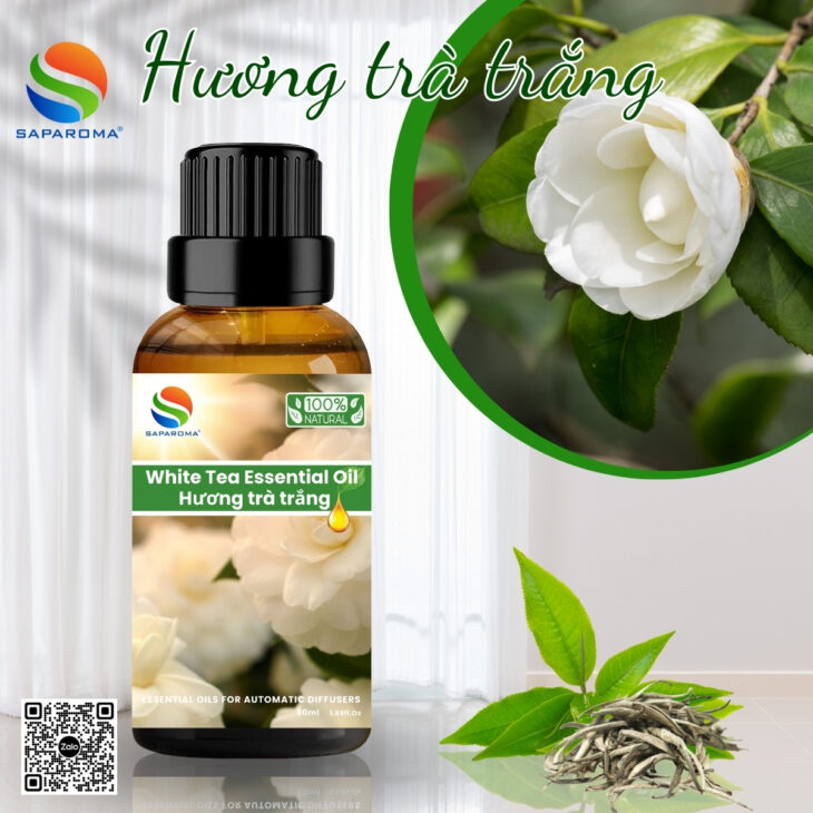 Tinh dầu thiên nhiên cao cấp SAPAROMA , hương thơm nhẹ nhàng, thư giãn, giúp ngủ ngon