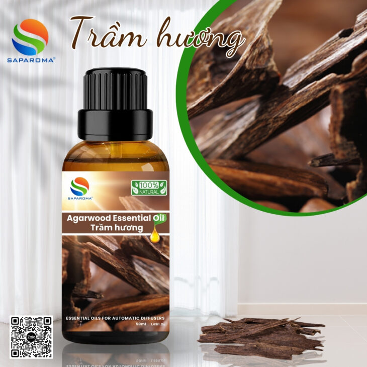 Tinh dầu thiên nhiên cao cấp SAPAROMA , hương thơm nhẹ nhàng, thư giãn, giúp ngủ ngon