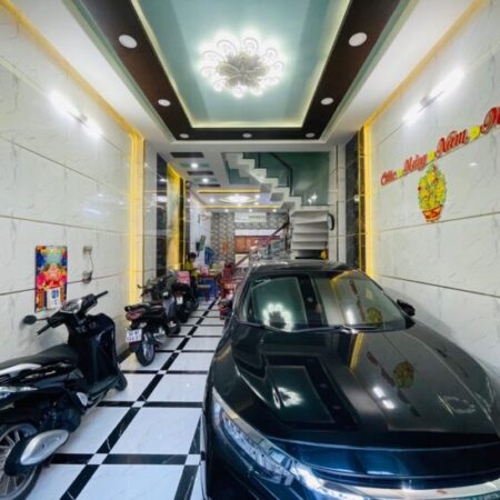 BÁN NHÀ TÊN LỬA BÌNH TÂN – XE HƠI NGỦ TRONG NHÀ – 54M – 5 TẦNG BTCT – NHỈNH 6 TỶ